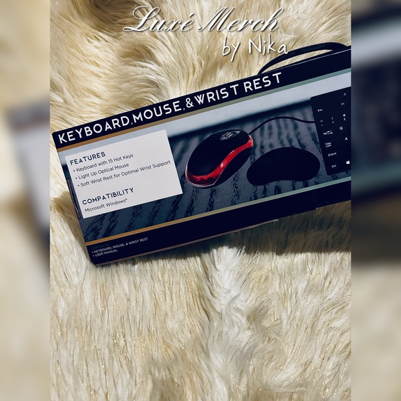 Vivitar Keyboard, Mouse and Wrist Test - Brand New - Picture 3 of 3